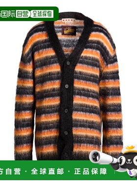 1h可退 潮奢 Marni 玛尼 男士 针织开衫 orange橙色 舒适时尚