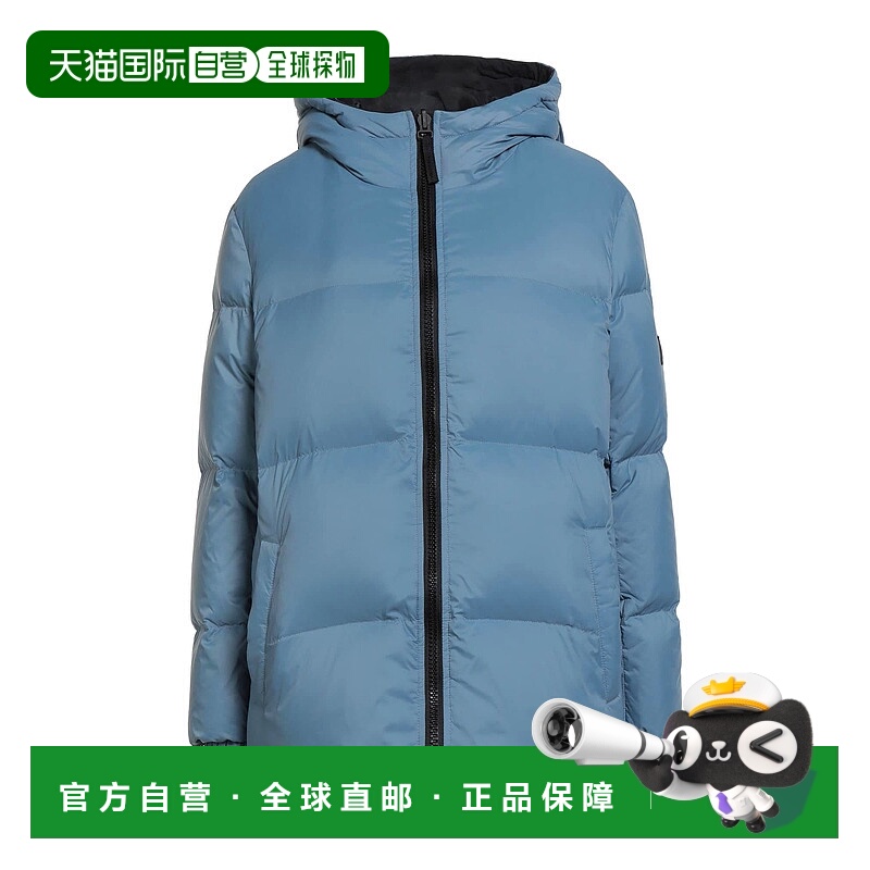 1h可退 潮奢 YVES SALOMON 女士 Shell 夹克 blue蓝色 舒适时尚