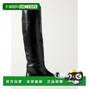 1h可退 潮奢 KHAITE 女士 COLT FINISH 及膝光滑马靴 F1107943