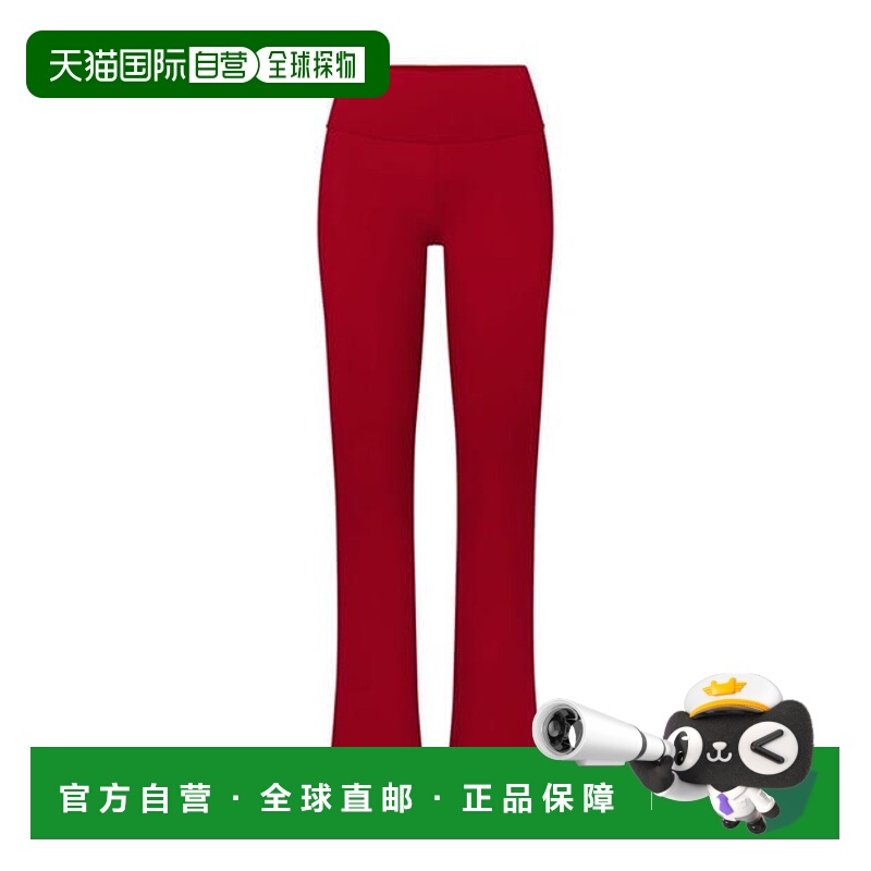 1h可退 潮奢 SKIMS 女士 棉质针织折叠裤子 brown棕色 舒适时尚