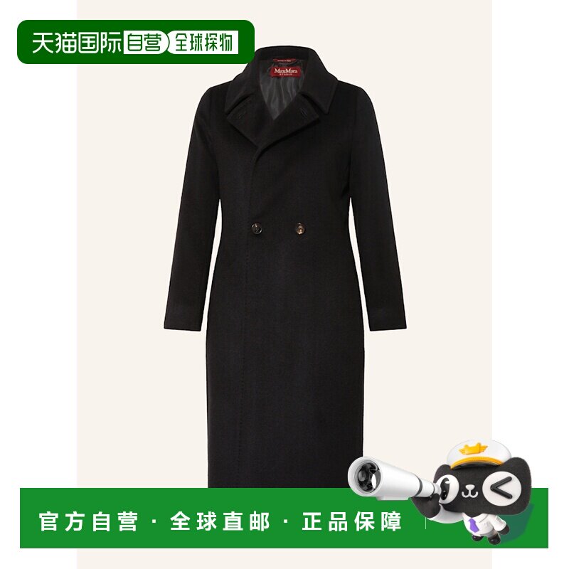 1h可退 MAX MARA STUDIO 女士大衣 100287838113000 CO 黑色