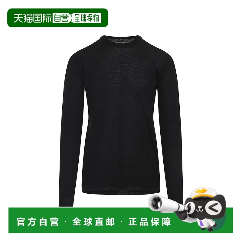 1h可退 RICK OWENS 男士卫衣 RU02E1622ML09BLACK AW2025
