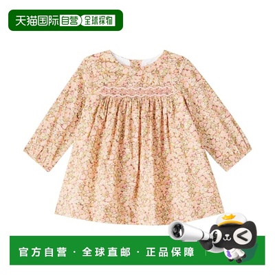 1h可退 潮奢 Bonpoint 婴儿 Felice 花朵罩衫式棉质连衣裙童装