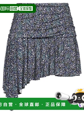 1h可退 潮奢 ISABEL MARANT 女士 迷你半身裙 purple紫色 舒适时