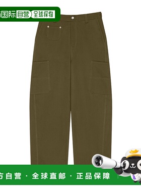 GIVENCHY 男士休闲裤 BM51PN15XZ305 SS2026 绿色 Cargo trousers