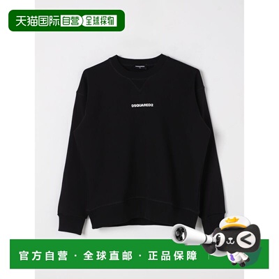 DSQUARED2 女童卫衣 DQ2739D0094DQ900 SS2025 黑色