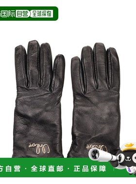 1h可退 CHLOÉ 女士手套 CHC24WG020LBR001 AW2024 黑色 