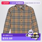 潮奢 棉质格纹图案衬衫 Burberry 1h可退 巴宝莉 男童 童装 811716