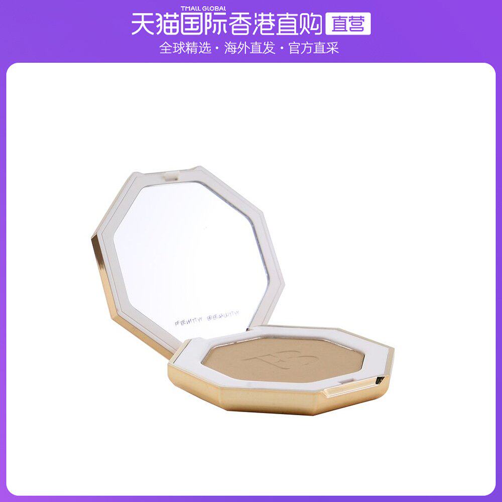 香港直邮蕾哈娜金光之吻修颜古铜粉饼6.23g控油遮瑕细腻娇柔