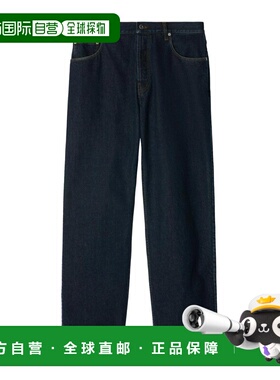 BURBERRY 男士休闲裤 8101265 SS2025 蓝色 Blue Pants牛仔裤