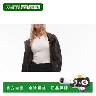 1h可退 潮奢 Topshop 女士 Hourglass Jamie 高腰紧身牛仔裤(黑色