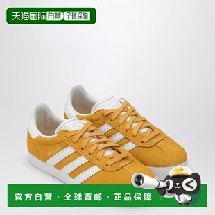 1h可退 潮奢 Adidas 女童 Gazelle 黄色运动鞋童鞋童装 IF9808LSY