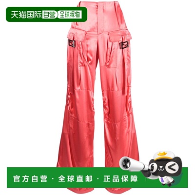 FENDI 女士休闲裤 FR6478ANQ9F1K9Y AW2025 粉红色 FENDI PANTS