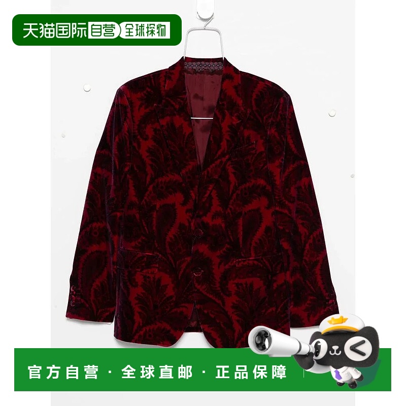 1h可退 ETRO 男士夹克 99SA5K8MRCA0008X0865 AW2025 红色