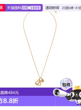 COACH 女士项链 37559712GLD710 SS2026 金色 爱心项链吊坠