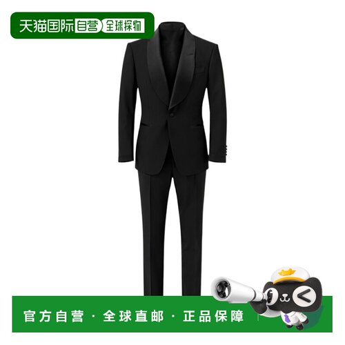 TOM FORD 男士西服套装 2EEHT1WOS02NAA CO 黑色 长袖西装外套和