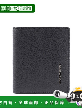 PIQUADRO 男士钱包 PU5964MOSRN SS2023 黑色 Vertical Men's Wal