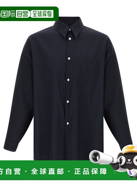 MARNI 男士衬衫 CUMU0061A3UTW83900B99 SS2026 蓝色休闲风