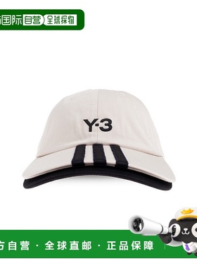 Y-3 男童帽子 JM90410TALC AW2025 白色 Baseball cap