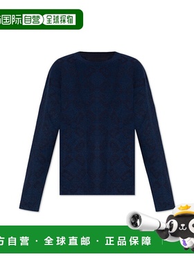 GIVENCHY 男士针织毛衣 BM90T24YKP401 AW2024 黑色 Logo embroid