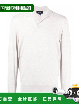 Sease 男士卫衣 WP032XG004N11 AW2025 浅灰色 `Lasca` V-Neck Sw