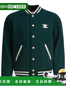 CELINE 男士夹克 RV0L4896C31VP SS2025 绿色