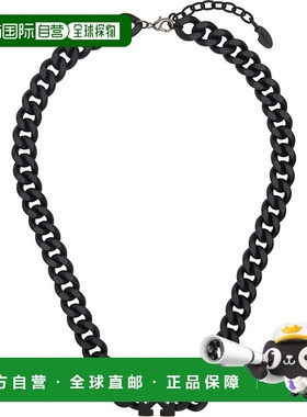 1h可退 潮奢 Off-white 男士 黑色 Arrow Chain 项链 OMOB15MC99M