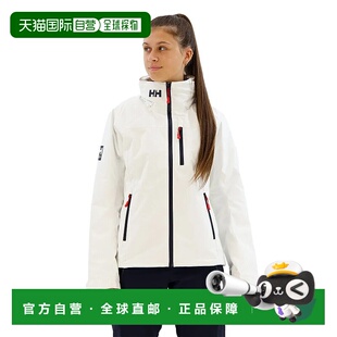 HELLY HANSEN Crew 带兜帽中层保暖2.0夹克 女士海丽汉森连帽防风