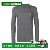 灰色长袖 VERSACE 上衣 AUU01007AC00059A804 AW2020男装 男士 T恤