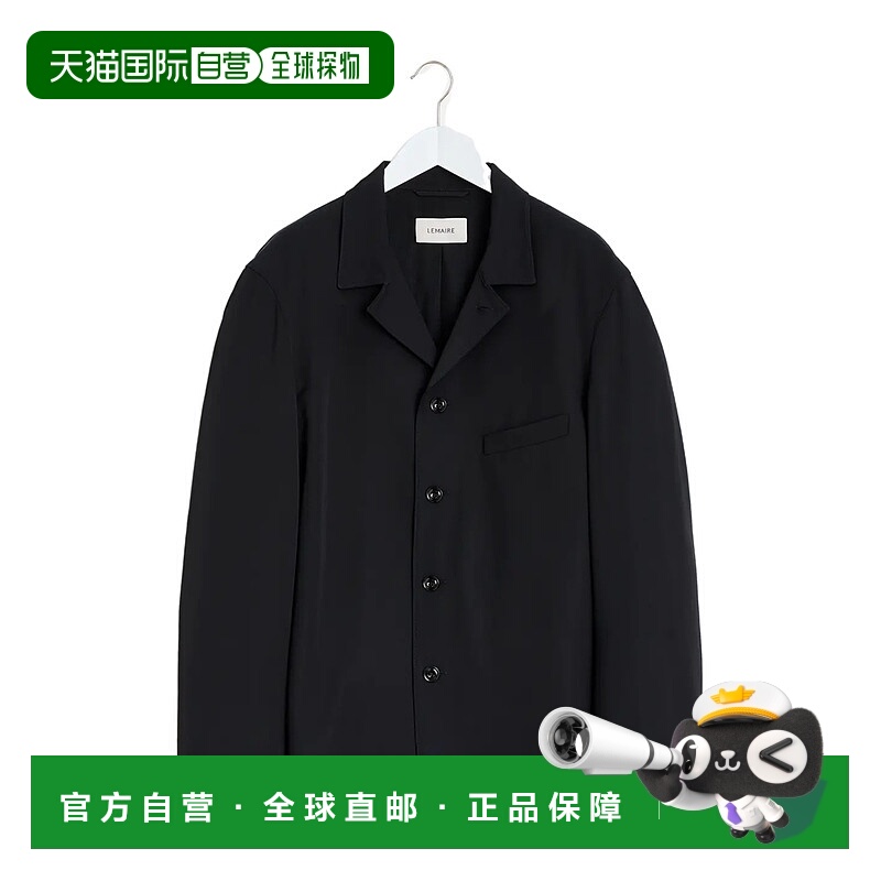 1h可退 LEMAIRE 男士外套 JA1064LF1362BK999 SS2025 黑色
