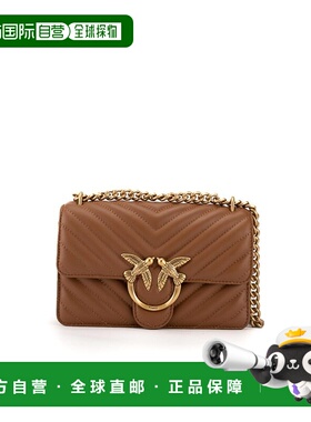 PINKO 女士斜挎包 100074A0GKL17Q SS2026 绿色 LOVE ONE MINI DC