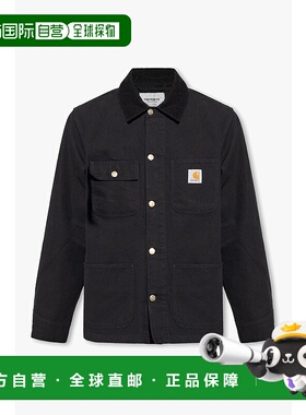 CARHARTT WIP 男士夹克 I031519000E02 CO 黑色 Denim jacket wit