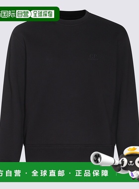 1h可退 潮奢 C.P. Company 男士 黑色棉质卫衣 18CMSS098B110044G