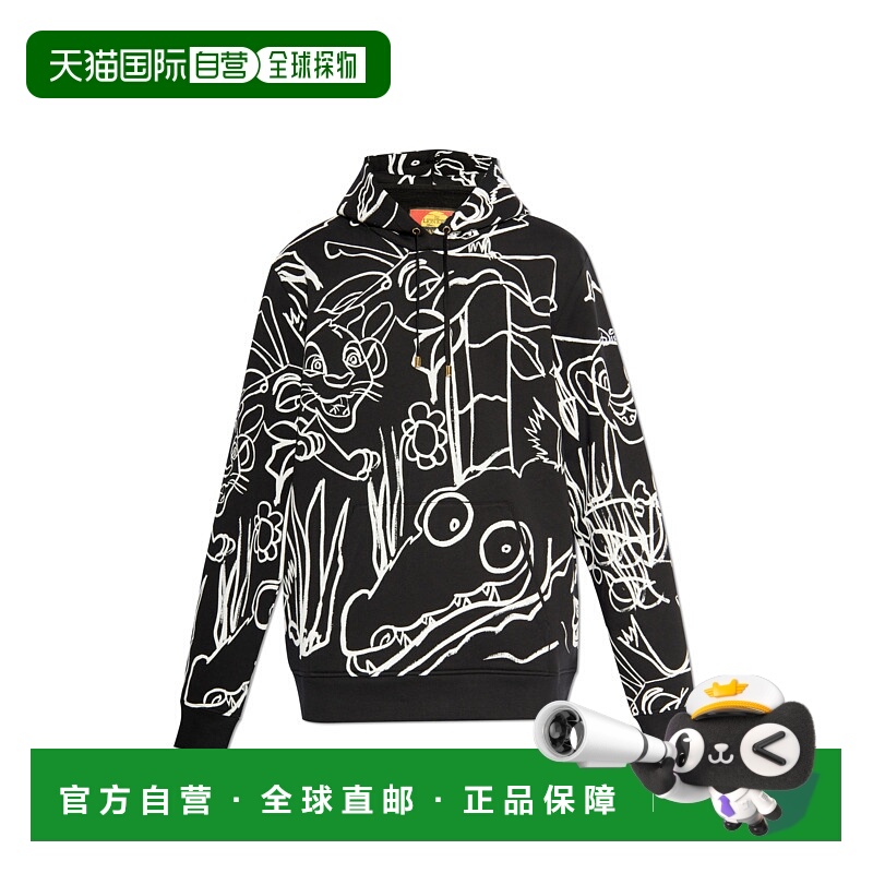 1h可退 BALMAIN 男士针织毛衣 DHAJT047GD87EAB AW2024 黑色