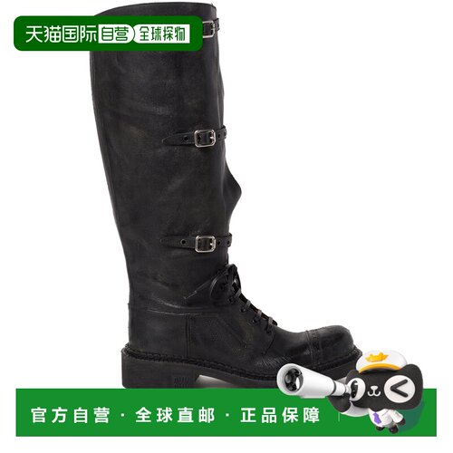 MIU MIU 女士靴子 5W315EFG0352KJF0002 AW2026 黑色