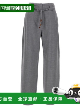 GANNI 女士休闲裤 F8165921 AW2023 灰色 GANNI 'Drapey' pants