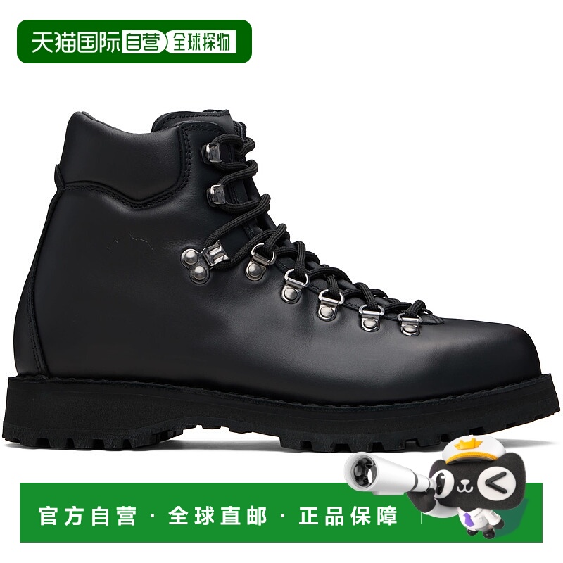 1h可退 潮奢 Diemme 男士 黑色 Roccia Vet 踝靴 DI25FWRVMI01L00