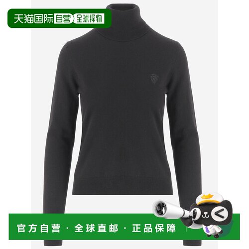 GUCCI 女士针织衫 860442XKFG71043 CO 黑色 Black Wool Turtlene