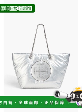 1h可退 潮奢 Tory Burch 托里 伯奇 女士 Ella 金属感手提包 1524
