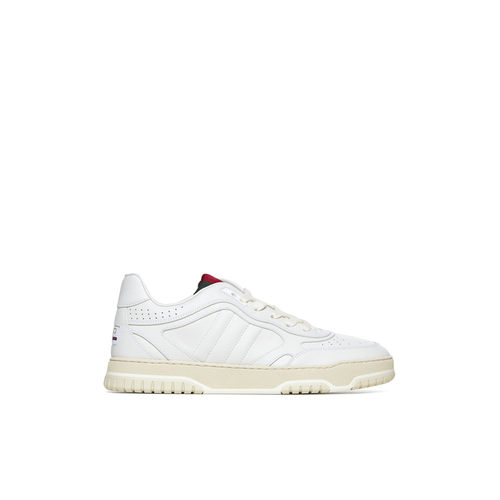 GUCCI 女士休闲鞋 785728AADJ99097 CO 白色 Re-Web leather low-
