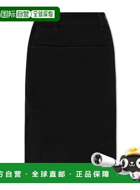 LEMAIRE 女士半身裙 SK1040LD1004BK999 AW2024 黑色