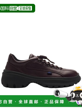 BURBERRY 男士商务休闲鞋 80967501 AW2024 黑色 Scoot圆头休闲鞋