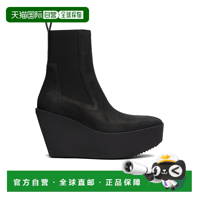 1h可退 RICK OWENS 男士凉鞋 RU02E1851LWN09 AW2025 黑色