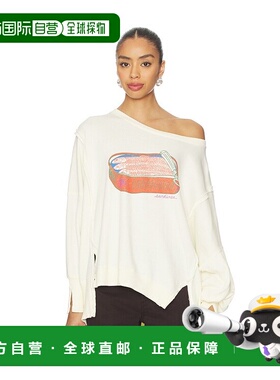 1h可退 潮奢 Free People 自由人 女士 Camden 印花运动衫 OB1827