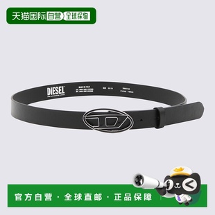 黑色 DIESEL SS2025 X09716P1245T8013 Belt 女士腰带