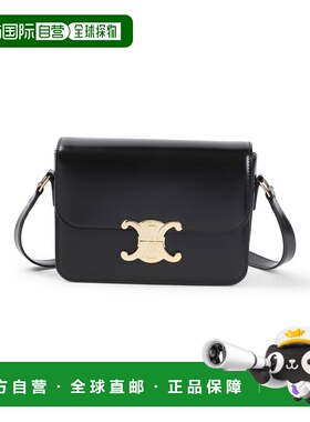 CELINE 女士斜挎包 188423BF438NO SS2026 黑色 CELINE TEEN TRIO