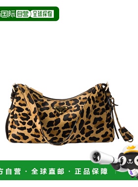 PRADA 女士斜挎包 1BC2292C7BVLVMF0151 AW2024 黑色手提包单肩包