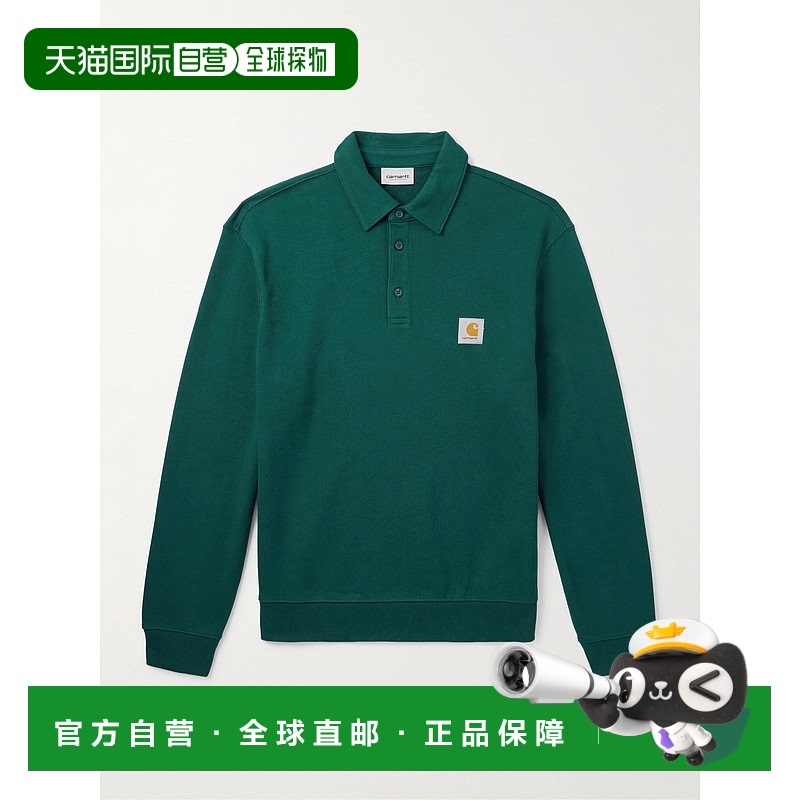 1h可退 潮奢 CARHARTT WIP 男士 Logo-Appliqued Polo 弹力棉质针