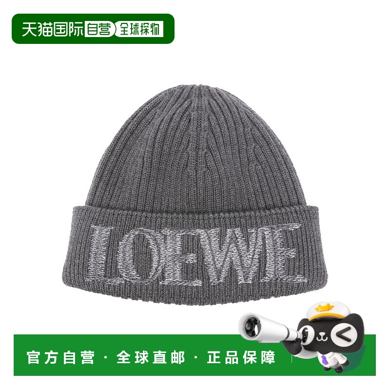 LOEWE 女士帽子 F540257X23D1120 AW2024 灰色