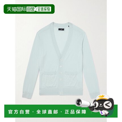 1h可退 潮奢 Dunhill 登喜路 男士 羊绒针织开衫 DU24FK4051H476